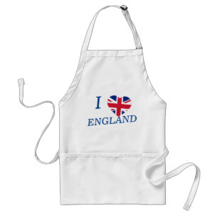 Delantal Parte de I Heartflag England