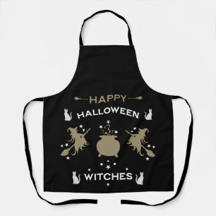 Delantal Partido Halloween de Brujas Adultas