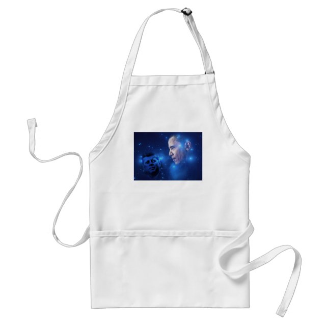 Delantal Paso de la antorcha, John F. Kennedy Barack Obama (Frente)