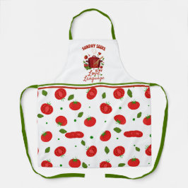 Delantal Pasquale Sciarappa Sunday Sauce Apron