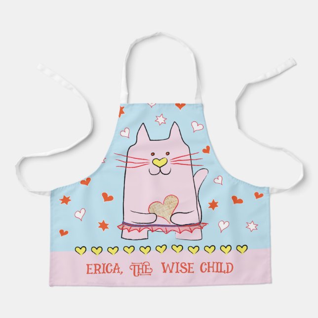 Delantal Passover Ballet Cat Apron (Anverso)