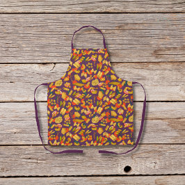 Delantal Pasta y verduras moradas