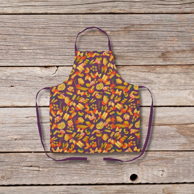Delantal Pasta y verduras moradas (Subido por el creador)