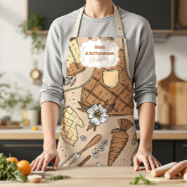 Delantal Pastel Bakery Branding