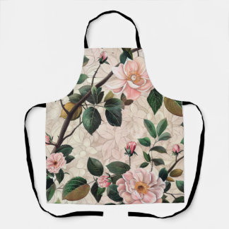 Delantal Pastel Flowers Apron