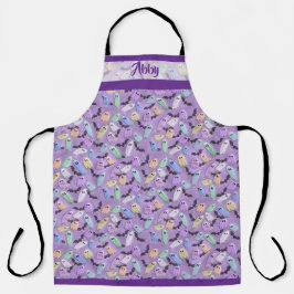 Delantal Pastel Ghosts Apron Kitchen Essential