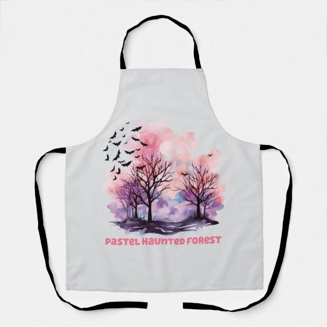 Delantal Pastel Haunted Forest (Anverso)