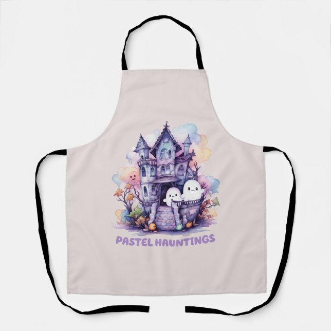 Delantal Pastel Hauntings (Anverso)