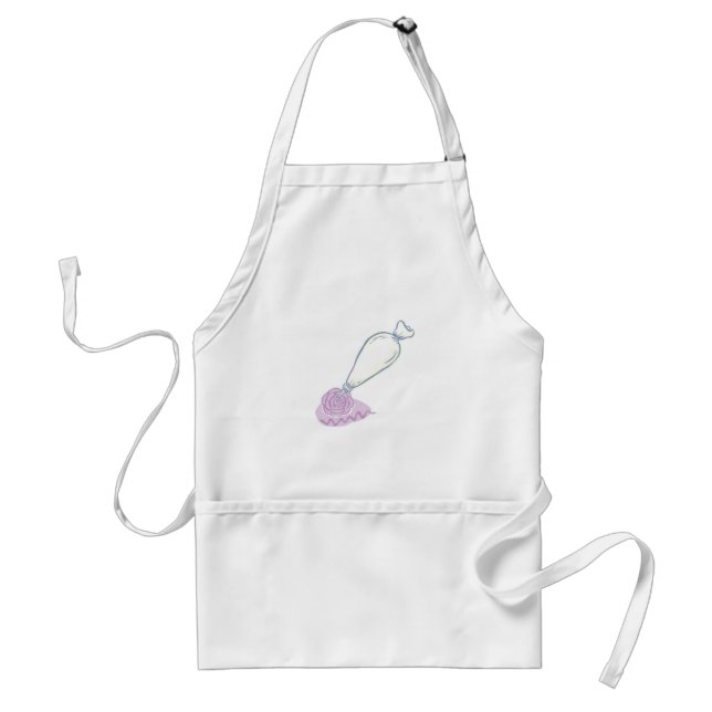 Delantal Pastelería Chef Bag Panadería Decoración De Pastel (Frente)