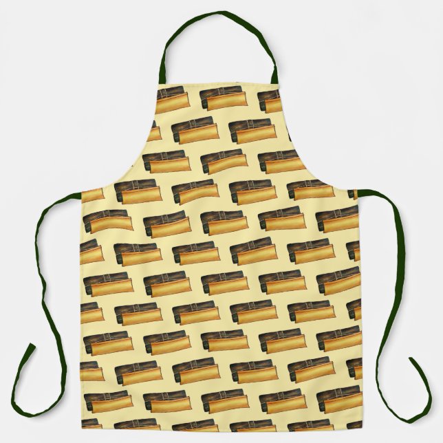 Delantal Pasteles de hojas de banana puertorriqueñas Pastel (Anverso)