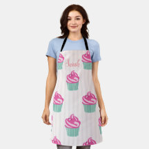 Pasteles de la Copa Rosa de Dulce