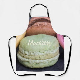 Delantal Pasteles de Macaron para regalo dulce