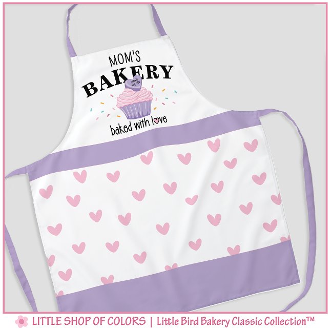 Delantal Pastelito de Rosa Panadería de Mamá  (Subido por el creador)