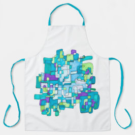 Delantal Pastellfarbene Schürze