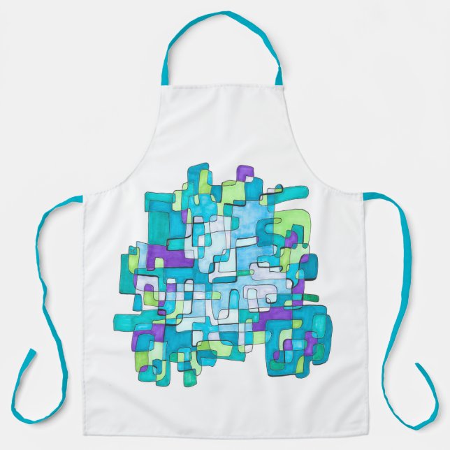 Delantal Pastellfarbene Schürze (Anverso)