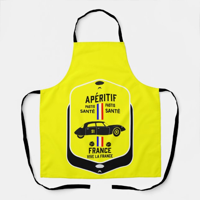 Delantal Pastis de Marseille France (Anverso)
