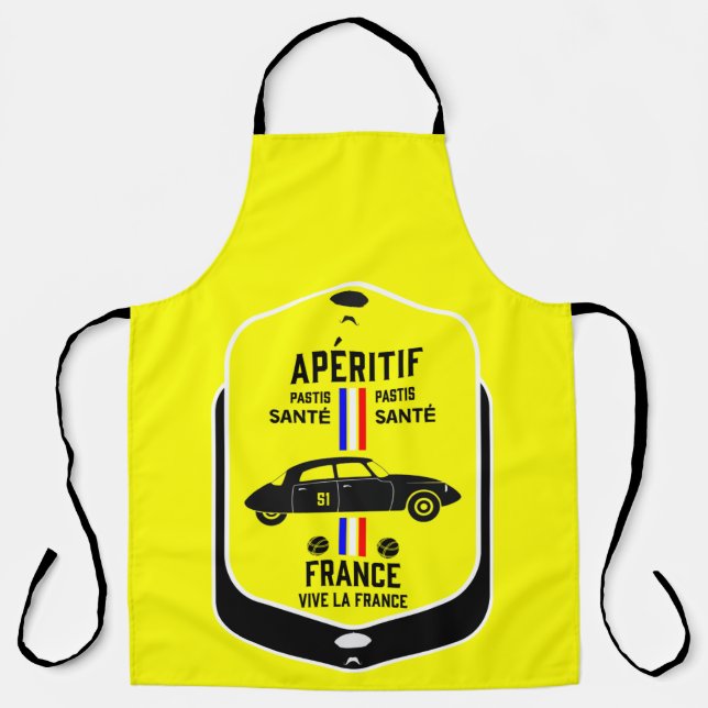 Delantal Pastis de Marseille France (Anverso)