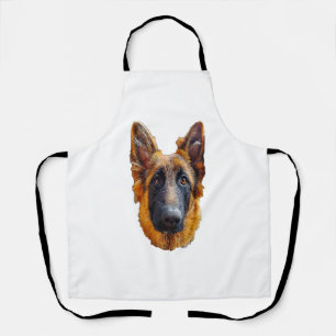 Delantal Pastor Alemán Cute Perro Cachorro LSC