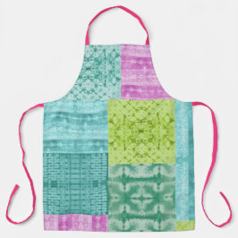 Delantal Patchwork Shibori 