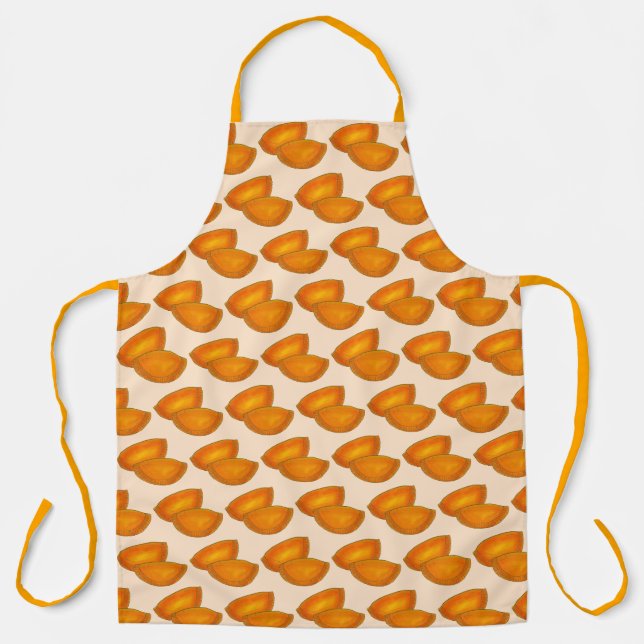 Delantal Patentes De Carne Jamaiquinas Patentes Cocina Cari (Anverso)