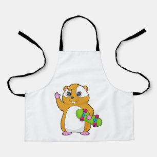 Delantal Patineta de esquí de Hamster