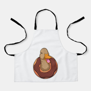 Delantal Pato con Donut