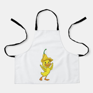 Delantal Pato con tapa de goma amarilla