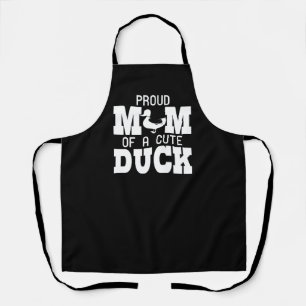 Delantal Pato Mamá Ducky Duckly Madre Pájaros Patos