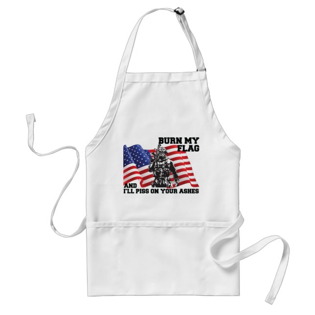 Delantal Patriota americano (Frente)