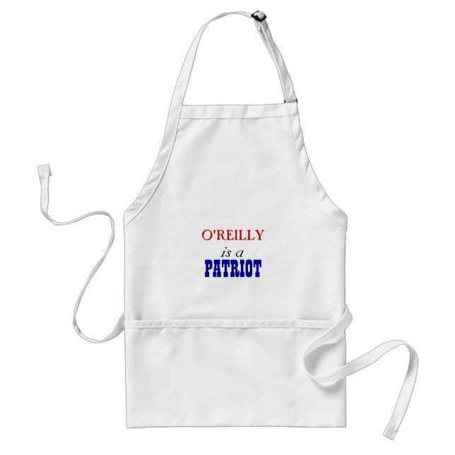 Delantal Patriota de Bill O'Reilly (Frente)