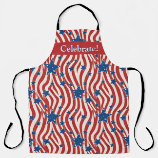 Delantal Patriótico para Barbacoa Liberty Grill