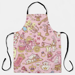 Delantal Patrón abstracto vintage sin fisuras. Pequeño y si