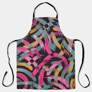 Delantal Patrón artístico de pincel