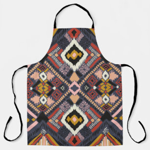 Delantal Patrón azteca de Chevron africano tribal