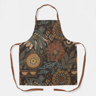 Delantal Patrón Boho moderno
