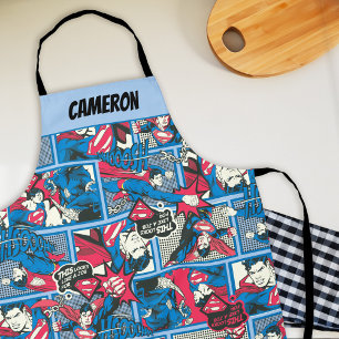 Delantal Patrón cómico de Superman