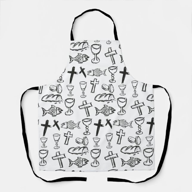 Delantal Patrón cristiano (Anverso)