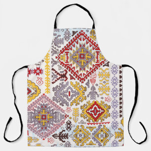 Delantal Patrón de adorno paisley de alfombras indias. Man