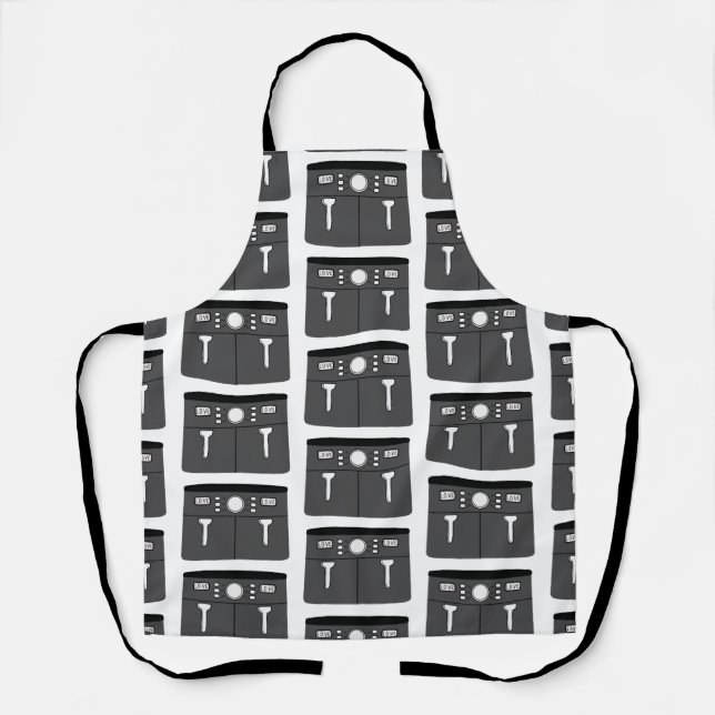 Delantal Patrón de Air Fryer (Anverso)