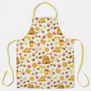 Delantal Patrón de apicultura