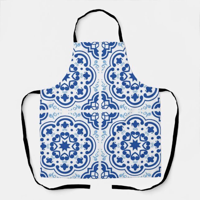 Delantal Patrón de azulejos de cerámica (Anverso)