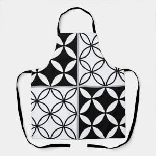 Delantal Patrón de azulejos de cerámica