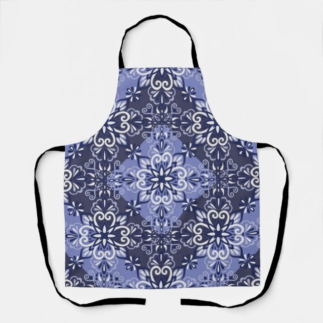 Delantal Patrón de azulejos de cerámica (Anverso)