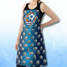 Patrón de bola de fútbol de la mamá Futbol