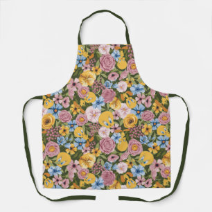 Delantal Patrón de Bordado Floral TWEETY™