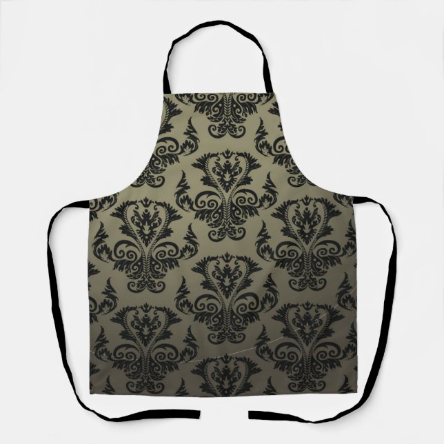 Delantal Patrón de brocado (Anverso)