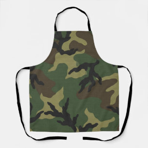 Delantal Patrón de camuflaje forestal militar