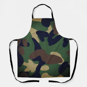 Delantal Patrón de camuflaje militar clásico