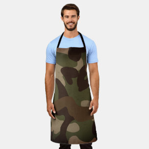 Delantal Patrón de camuflaje militar clásico