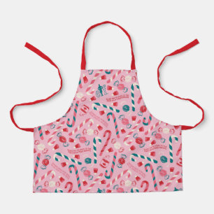 Delantal Patrón de Candy Elf Holiday